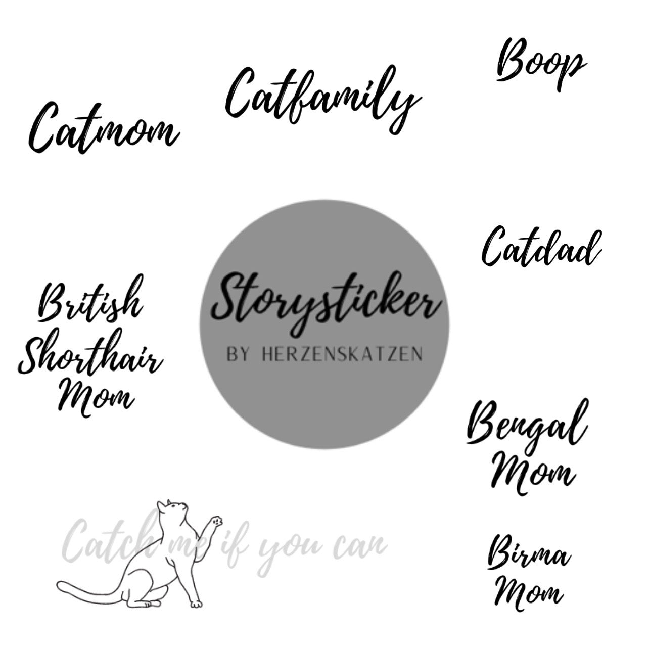Instagram Storysticker (50 Sticker)