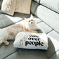 Kuscheldecke "cats over people"