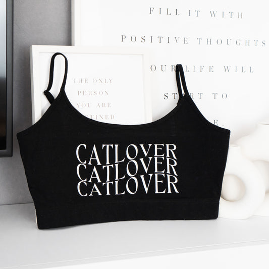 Catlover Bra | schwarz