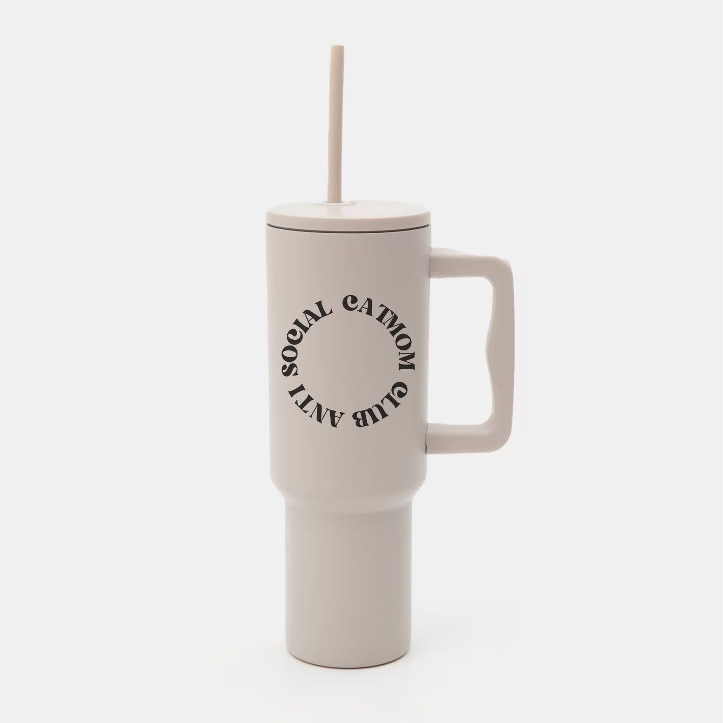 Thermo Tumbler Becher "Anti Social Catmom Club"