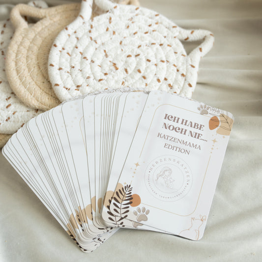 Kartenspiel "Ich habe noch nie... - Katzenmama Edition"