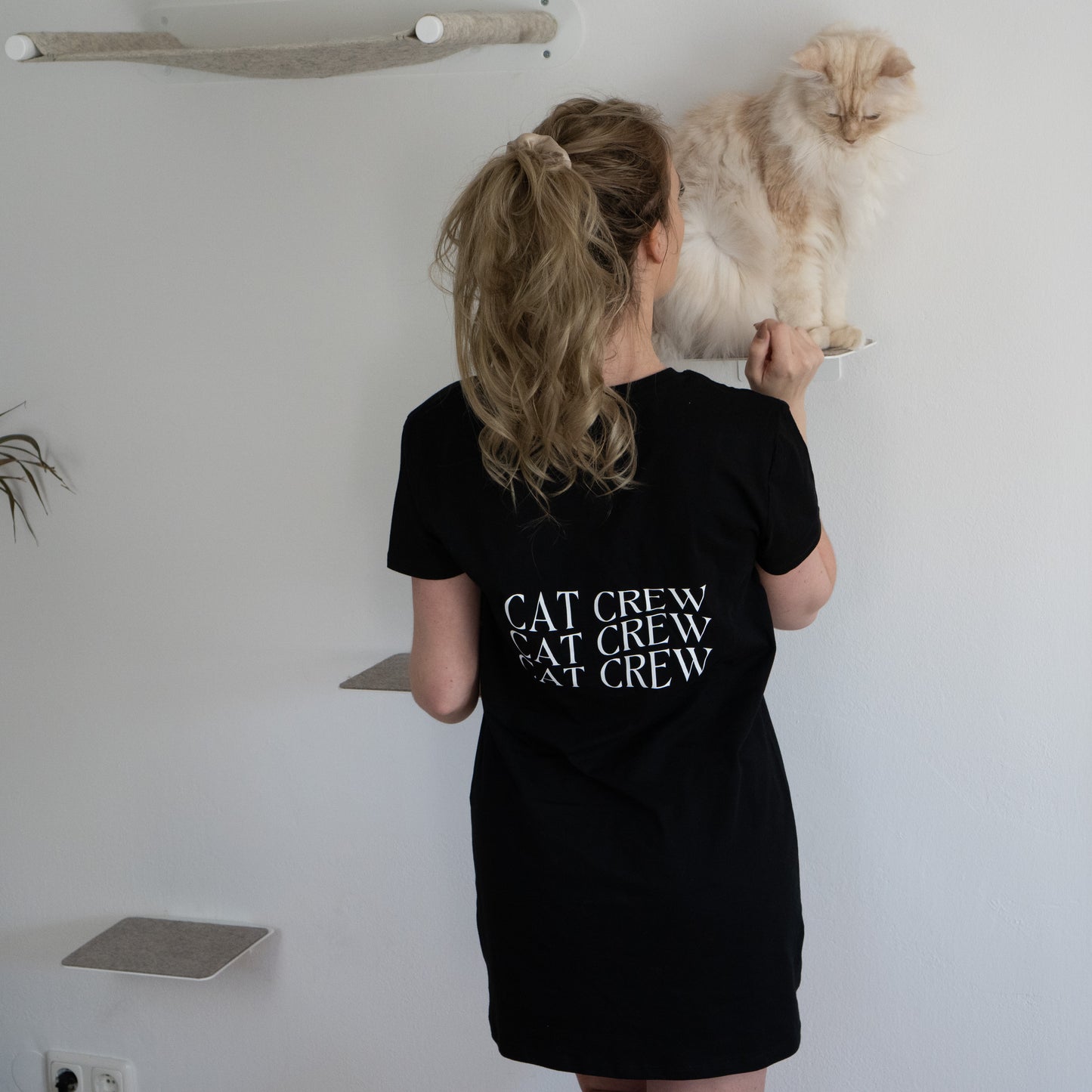 T-Shirt Kleid | Cat Crew